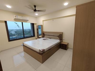 Bedroom Image of 2335 Sq.ft 3 BHK Apartment / Flat for rent in Shivalik Green View, Shantigram Ahmedabad for Rs. 45000