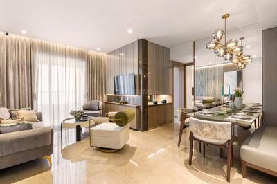 Hall Image of 684 Sq.ft 2 BHK Apartment / Flat for sale in Dosti Greenscapes Phase 2, Hadapsar Pune for Rs. 10180200