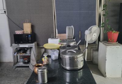 Kitchen Image of Uptownstays@Qcity in Financial District, Hyderabad