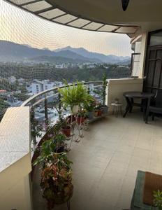 Balcony Image of 2340 Sq.ft 3 BHK Apartment / Flat for rent in Markx Whispering Willow, Kishanpur Dehradun for Rs. 70000