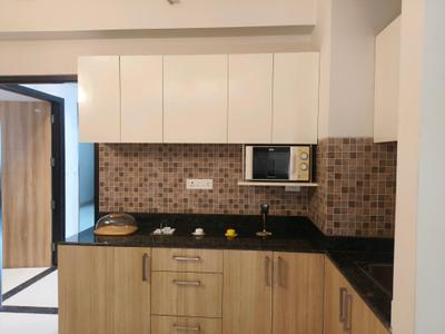 Kitchen Image of 601 Sq.ft 1 BHK Apartment / Flat for rent in Eminence Kimberly Suits, Sector 112 Gurgaon for Rs. 30000