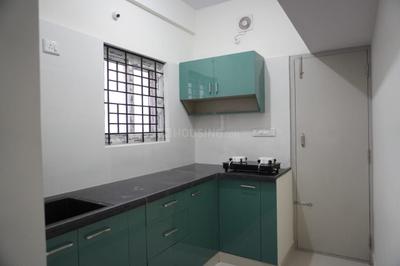 Kitchen Image of 650 Sq.ft 1 BHK Apartment / Flat for rent in Mahadevapura Bengaluru for Rs. 28000