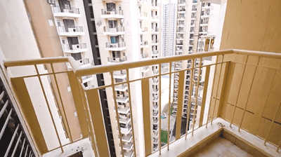 Balcony Image of 842 Sq.ft 2 BHK Apartment / Flat for sale in Anthem French Apartments, Noida Extension Greater Noida for Rs. 7700000