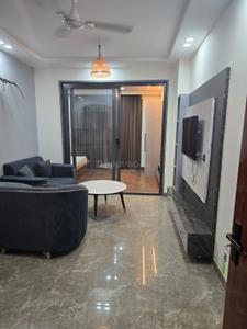 Hall Image of 600 Sq.ft 1 BHK Independent House for rent in Sector 52 Gurgaon for Rs. 36000