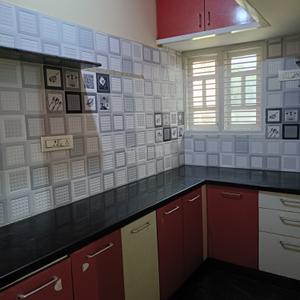 Kitchen Image of 900 Sq.ft 2 BHK Builder Floor for rent in BTM Layout 2nd Stage Bengaluru for Rs. 25000