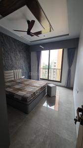 Bedroom Image of 1900 Sq.ft 3 BHK Apartment / Flat for rent in Rudra Keshav Skyline, Chandkheda Ahmedabad for Rs. 35000