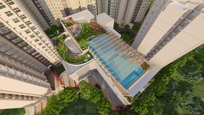 Image of 575 Sq.ft 1 BHK Apartment / Flat for sale in Kohinoor Eden Phase 1, Kalyan East, Kalyan for Rs. 3150000