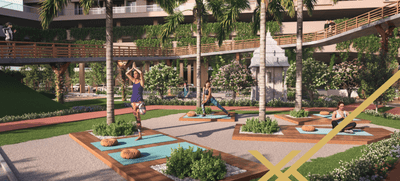 Image of 956 Sq.ft 2 BHK Apartment / Flat for sale in Basil Maximus Wing D And E, Punawale, Pune for Rs. 9000000