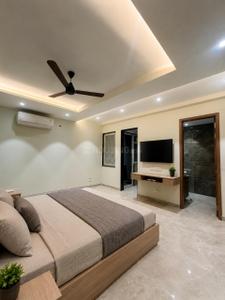 Bedroom Image of 500 Sq.ft 1 RK Builder Floor for rent in Sector 30 Gurgaon for Rs. 25000