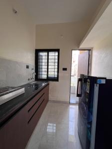 Kitchen Image of 800 Sq.ft 1 BHK Apartment / Flat for rent in Navlakha Indore for Rs. 18000