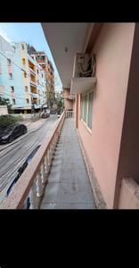 Balcony Image of 820 Sq.ft 1 BHK Apartment / Flat for rent in Banjara Hills Hyderabad for Rs. 10800