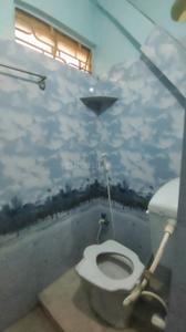 Bathroom Image of 400 Sq.ft 1 RK Independent House for rent in Airport Gate no. 1 Kolkata for Rs. 6000