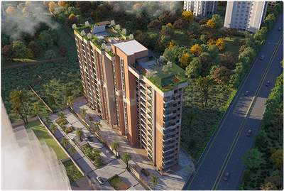 Image of 1000 Sq.ft 2 BHK Apartment / Flat for sale in Swastik Prism City Green, Charholi Budruk, Pune for Rs. 4800000