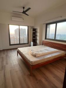 Bedroom Image of 1126 Sq.ft 3 BHK Apartment / Flat for rent in Adani Elysium, Shantigram Ahmedabad for Rs. 36000
