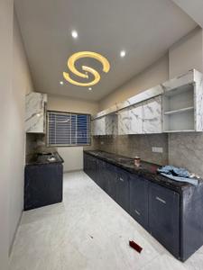 Kitchen Image of 1250 Sq.ft 2 BHK Builder Floor for rent in Vijay Nagar Indore for Rs. 25000