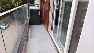Balcony Image of 1000 Sq.ft 1 BHK Independent House for rent in Sector 57 Gurgaon for Rs. 37000