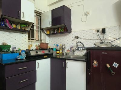 Kitchen Image of 500 Sq.ft 1 BHK Apartment / Flat for rent in Whitefield Bengaluru for Rs. 14500