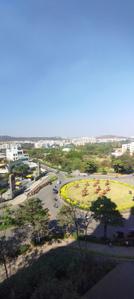 Balcony Image of 972 Sq.ft 2.5 BHK Apartment / Flat for rent in Nanded Asawari, Nanded Pune for Rs. 25000