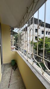 Balcony Image of 860 Sq.ft 2 BHK Apartment / Flat for rent in Naktala Kolkata for Rs. 14000