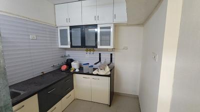 Kitchen Image of 950 Sq.ft 2 BHK Apartment / Flat for sale in Choice Goodwill 24, Lohegaon Pune for Rs. 6200000