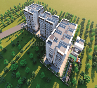 Image of 1100 Sq.ft 2 BHK Apartment / Flat for sale in Sai Keerthi Lake View, Chandanagar, Hyderabad for Rs. 9500000