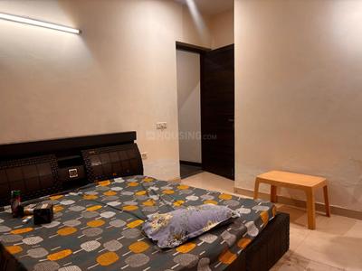 Bedroom Image of 1000 Sq.ft 1 RK Builder Floor for rent in Sector 17 Faridabad for Rs. 17000