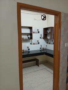 Kitchen Image of 800 Sq.ft 2 BHK Builder Floor for rent in Old Town Bhubaneswar for Rs. 14000