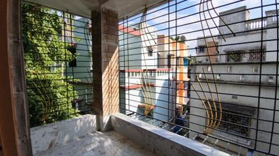 Balcony Image of 1105 Sq.ft 3 BHK Apartment / Flat for sale in Purba Barisha Kolkata for Rs. 4641000