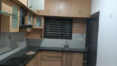Kitchen Image of 1400 Sq.ft 3 BHK Apartment / Flat for rent in Sanjaynagar Bengaluru for Rs. 40000