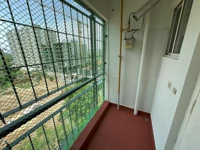 Balcony Image of 1020 Sq.ft 2 BHK Apartment / Flat for sale in Janapriya Nile Valley, Madeenaguda Hyderabad for Rs. 7100000