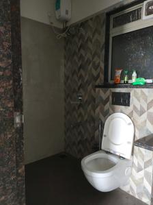 Common Bathroom Image of 686 Sq.ft 2 BHK Apartment / Flat for sale in Veena Smart Homes, Kandivali West Mumbai for Rs. 13400000