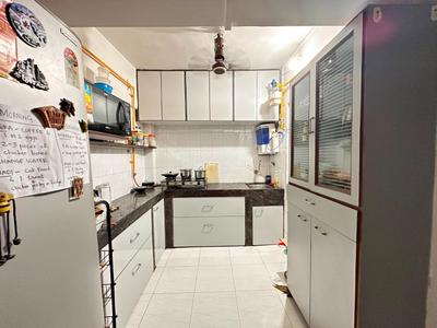 Kitchen Image of 650 Sq.ft 1.5 BHK Apartment / Flat for rent in Suyog Nagar, Vasai West Vasai for Rs. 25000