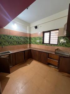 Kitchen Image of 1380 Sq.ft 2 BHK Builder Floor for rent in Murugeshpalya Bengaluru for Rs. 37500