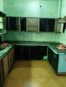 Kitchen Image of 1000 Sq.ft 2.5 BHK Builder Floor for rent in Balmikinagar Lucknow for Rs. 13000