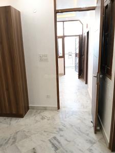 Bedroom Image of 800 Sq.ft 1 BHK Builder Floor for rent in Khirki Extension New Delhi for Rs. 18000