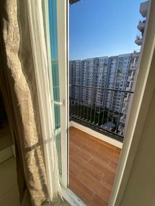 Balcony Image of 580 Sq.ft 1 BHK Studio for rent in L And T Raintree Boulevard, Sahakara Nagar Bengaluru for Rs. 45000