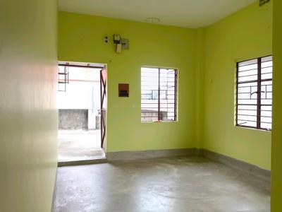 Bedroom Image of 500 Sq.ft 1 RK Independent House for rent in Paschim Putiary Kolkata for Rs. 10000