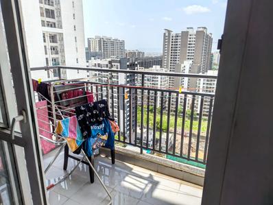 Balcony Image of 735 Sq.ft 2 BHK Apartment / Flat for sale in Godrej Infinity, Mundhwa Pune for Rs. 11000000