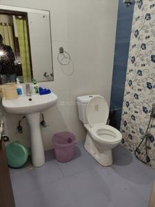 Bathroom Image of 1200 Sq.ft 1 RK Builder Floor for rent in Gomti Nagar Lucknow for Rs. 12000