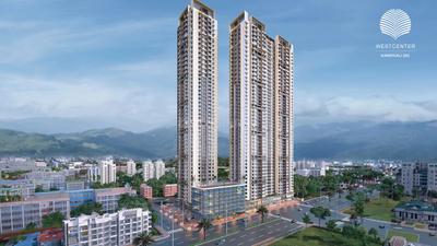 Image of 686 Sq.ft 2 BHK Apartment / Flat for sale in West Center Meridian Court, Kandivali West, Mumbai for Rs. 12300000