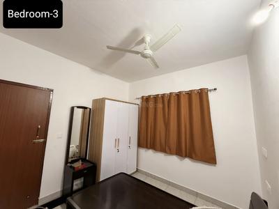 Bedroom Image of 988 Sq.ft 3 BHK Apartment / Flat for rent in Felicity Swarna Griha, Kakati Belagavi for Rs. 21000