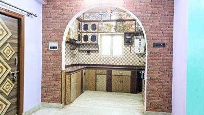 Kitchen Image of 1250 Sq.ft 3 BHK Apartment / Flat for sale in Bansdroni Kolkata for Rs. 8650000