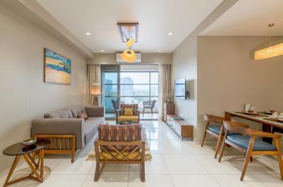 Hall Image of 1950 Sq.ft 3 BHK Apartment / Flat for sale in Shivalik Sharda Harmony, University Area Ahmedabad for Rs. 16100000