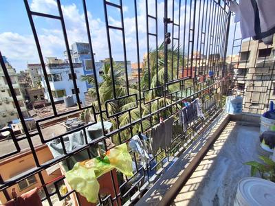 Balcony Image of 1000 Sq.ft 3 BHK Apartment / Flat for sale in Keshtopur Kolkata for Rs. 4200000