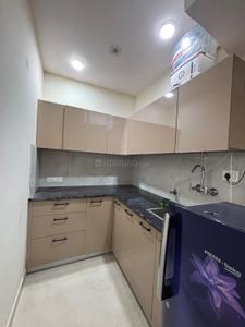 Kitchen Image of 800 Sq.ft 1 BHK Builder Floor for rent in Sector 40 Gurgaon for Rs. 30000