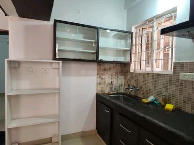 Kitchen Image of 600 Sq.ft 1 BHK Apartment / Flat for rent in Nature Anandi, Peeramcheru Hyderabad for Rs. 20000