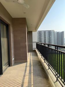 Balcony Image of 2403 Sq.ft 4 BHK Apartment / Flat for rent in Sobha City, Sector 108 Gurgaon for Rs. 110000