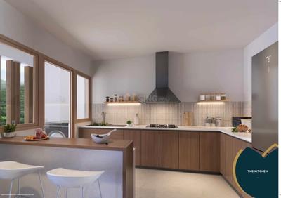 Kitchen Image of 1876 Sq.ft 3 BHK Apartment / Flat for sale in Shapoorji Vanaha, Bavdhan Pune for Rs. 15500000