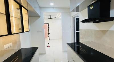 Kitchen Image of 1310 Sq.ft 2 BHK Apartment / Flat for rent in Aparna Sarovar Zicon, Serilingampally Hyderabad for Rs. 50000