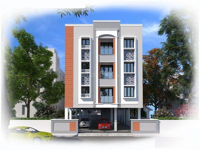 BHK 901 Sqft Flat for sale at Adambakkam, Chennai South
